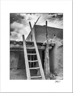 Ladders Taos Pueblo